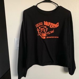 Brandy Melville Club Inferno Top